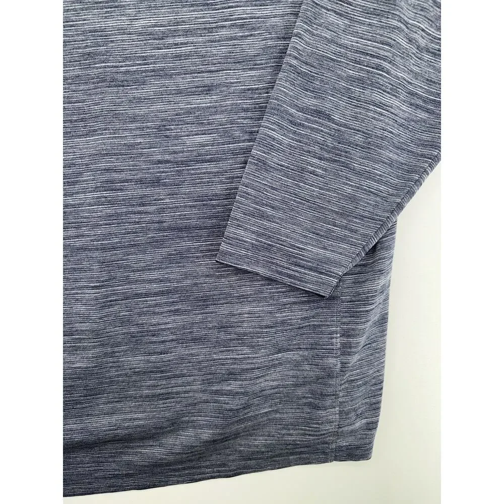 Tommy Bahama Sweater 3XL Blue Barrier Beach Half Zip Reversible Mens